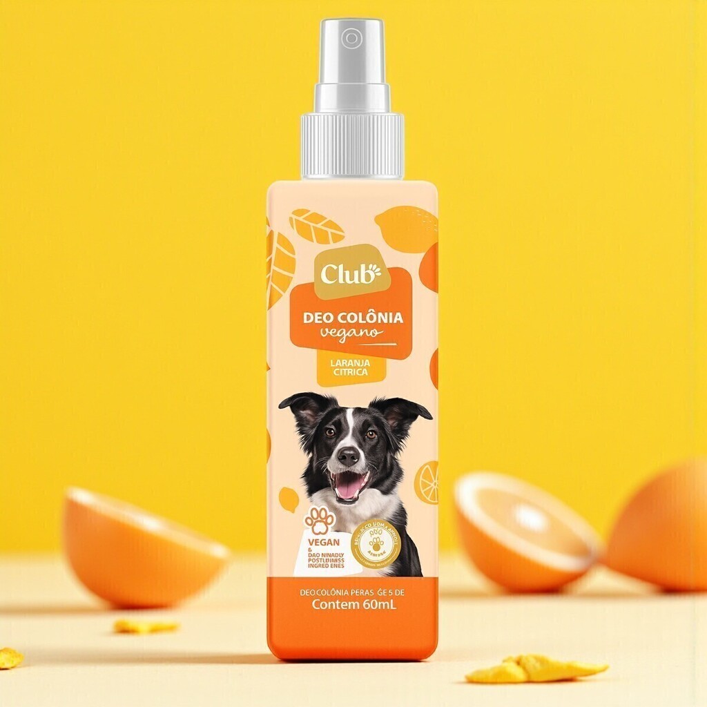 Deo Colônia Vegana para Cães e Gatos - 6 Fragrâncias