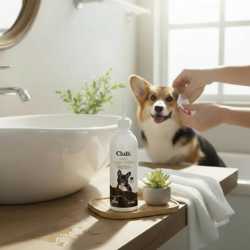 Limpador de Ouvido para Cães e Gatos 100ml - Loção Limpa Orelhas