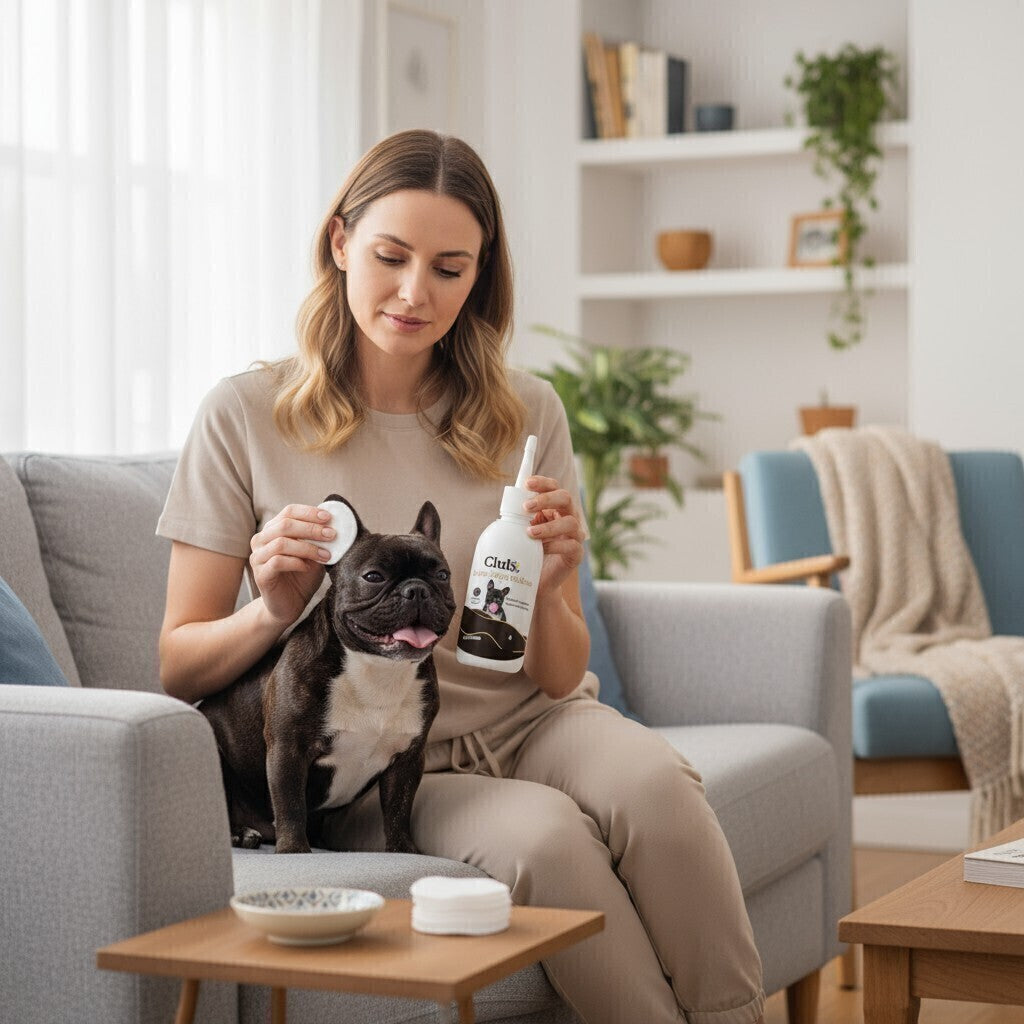 Limpador de Ouvido para Cães e Gatos 100ml - Loção Limpa Orelhas