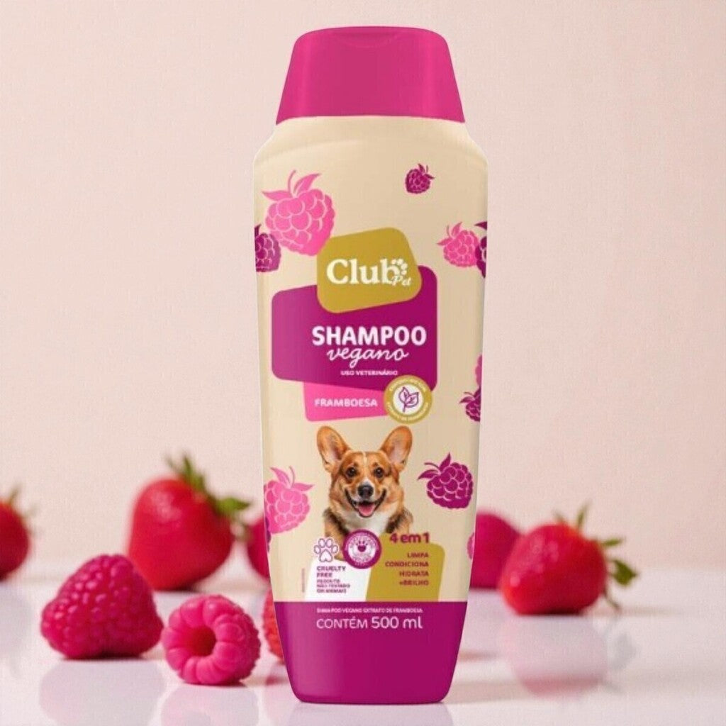 Shampoo 2 em 1 Vegano para Cães e Gatos - 7 Fragrâncias