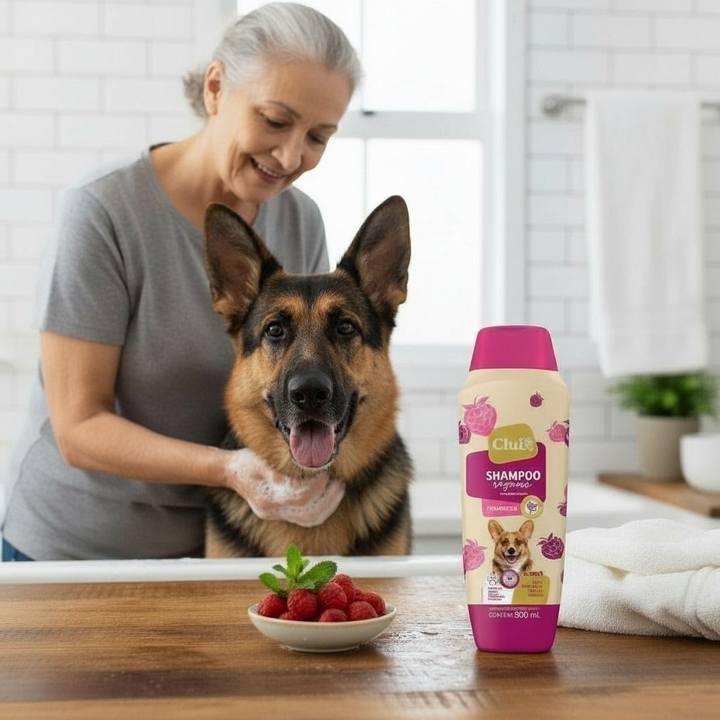 Shampoo 2 em 1 Vegano para Cães e Gatos - 7 Fragrâncias