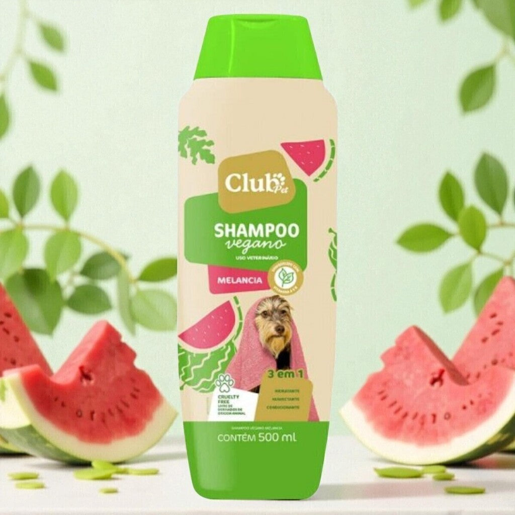 Shampoo 2 em 1 Vegano para Cães e Gatos - 7 Fragrâncias