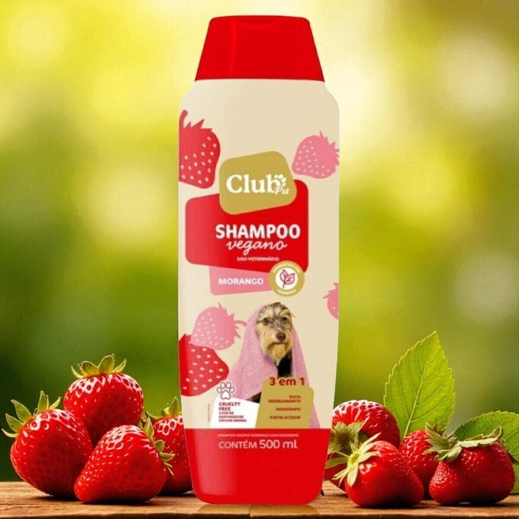 Shampoo 2 em 1 Vegano para Cães e Gatos - 7 Fragrâncias