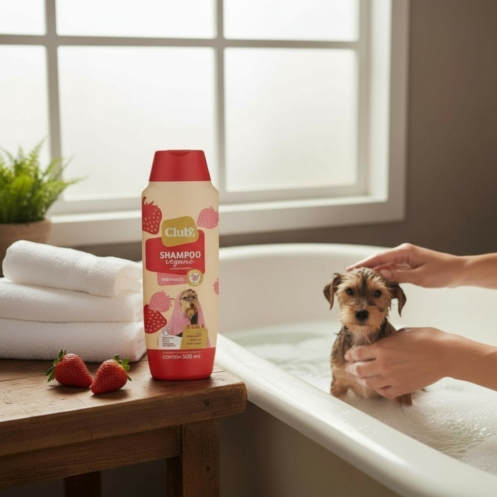 Shampoo 2 em 1 Vegano para Cães e Gatos - 7 Fragrâncias