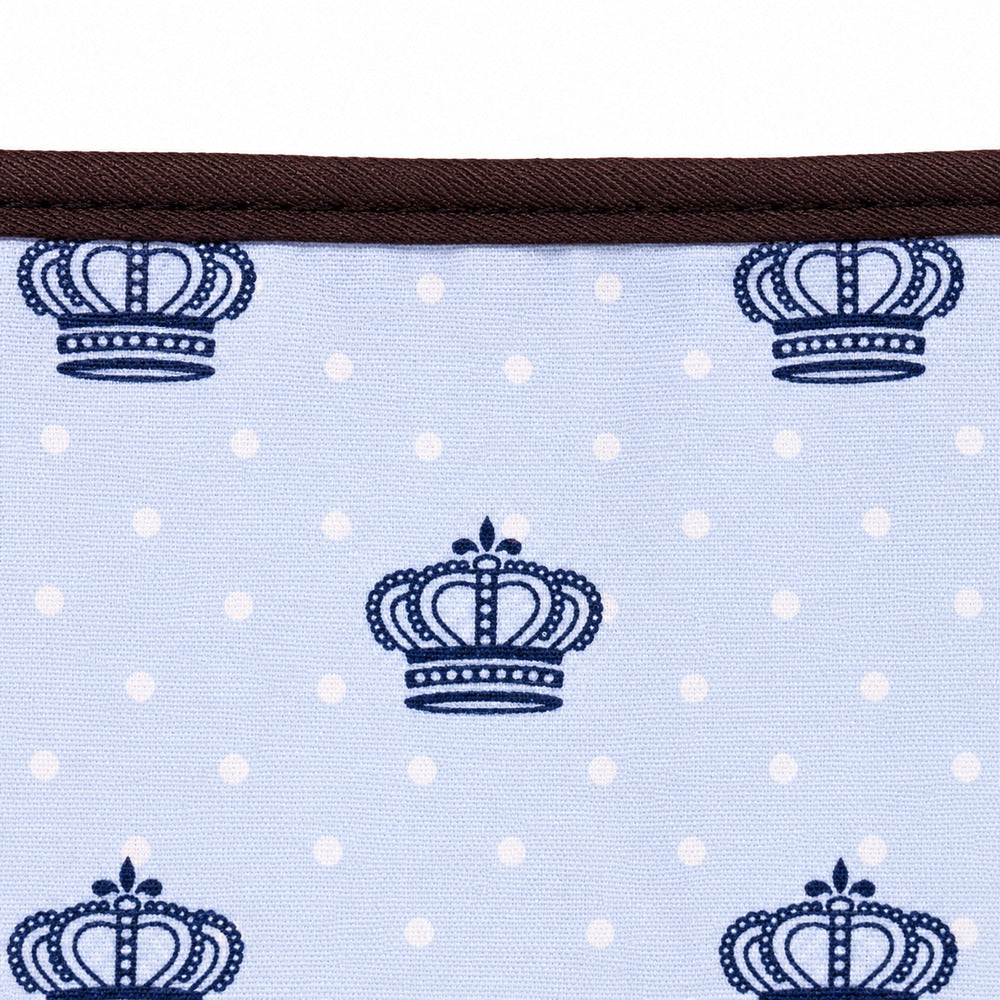 Bandana Pet Estampada para Cães e Gatos - Realeza Azul (Tam. M)