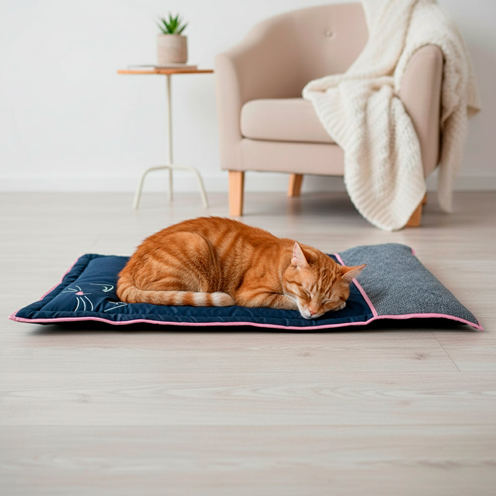 Colchonete Arranhador para Gatos - Rosa
