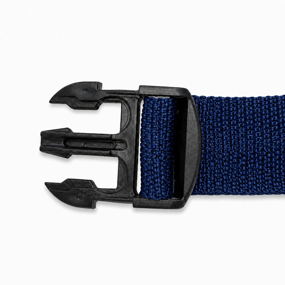 Coleira Pet Ajustável com Fivela de Engate Rápido - Azul